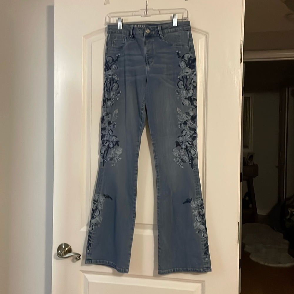 Laurie Felt Boot Cut Jeans Size 2 Excellent Condition